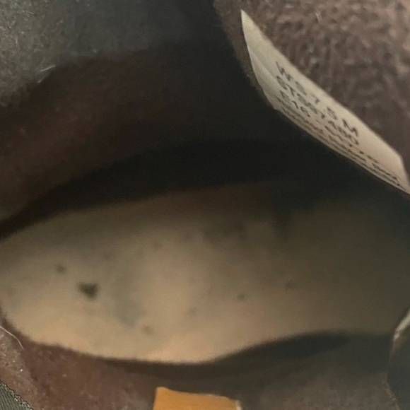 Sperry slip on waterproof rubber & leather boot thinsulate brown blue size 7 1/2 - Picture 12 of 13